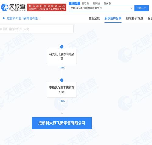 科大訊飛在成都成立新零售公司